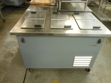 Delfield Shelleyglas Kcf-60 6 Flip Top Ice Cream Cup Serving Counter Freezer