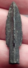 400BC Authentic Ancient GREEK Bronze ARROW HEAD Arrowhead Artifact RARE i58136