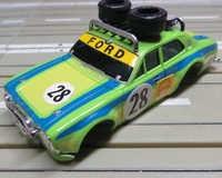 Faller Aurora--   Ralley Ford Escort Karosserie
