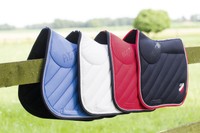 HKM Schabracke International mittelblau rot weiss dunkelblau sportlich schick