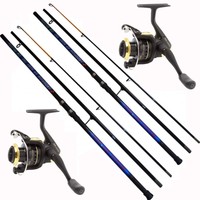 SET 2 BRANDUNGSRUTEN 4,20m 3teilig +2 ANGEL-ROLLEN 7000F ASTHETIC VIVA+ TASCHEN 