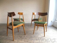 Stylischer Dining Chair Stuhl Lounge Easy Danish Modern 60er 60s