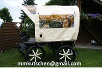 NEU Marathonwagen Planwagen Wagonette Kutsche Fahrschulwagen Trainingswagen