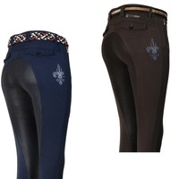 Cavallo Damen Reithose Cosima Grip Vollbesatz