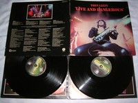 2 LP - Thin Lizzy Live and Dangerous - 1978 FOC OIS DLP # cleaned
