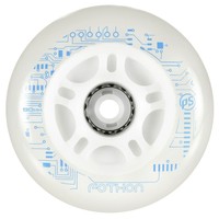 Powerslide Fothon LED Inline Skates Leuchtrollen 90mm 4 Stück Set