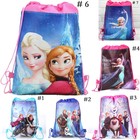 Disney Frozen Anna Elsa Kids Baby Gift Girls Boys Drawstring Backpack Bags
