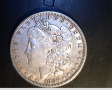 1880 Us Morgan Dollar, Circ High Grade. .7734 oz Slv (Us-5634)