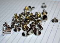 Chicago Schrauben Set 10 Stk. Flach Kopf Schrauben 