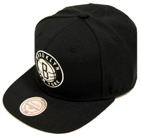 Mitchell & Ness Brooklyn Nets Solid 2 Snapback NBA Cap Kappe Basecap Herren Men