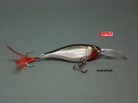 Rapala Wobbler X-Rap Shad 8 cm - S Silver - neu!