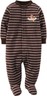 Carter's NWT 3M 6M 9 Baby Boy Fleece Fox Footed Pajama Blanket PJ Sleeper Footie