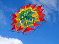 Einleiner-Kasten-Drachen: Stellar Box XL 180cm