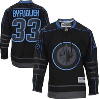 NHL Eishockey Premier Trikot/Jersey WINNIPEG JETS Dustin Byfuglien #33 black Ice