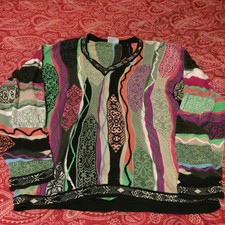 COOGI AUSTRALIA V-NECK SWEATER MENS SIZE XXL 2XL