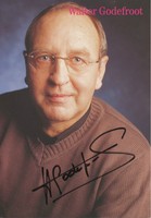 Walter Godefroot    Team Telekom  Radsport  Karte mit Unterschrift - 223665