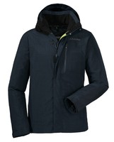 SCHÖFFEL Jacke RHYS Herren Outdoorjacke Zip in schwarz 50 52 54 56 58 60