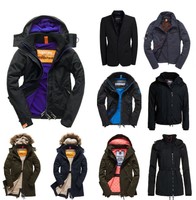 Neue Superdry Jacken für Männer und Frauen Versch. Modelle und Farben