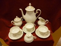 !!!!  Schönes altes "C.T. Altwasser" Rest-Kaffee-Service 12tlg.    !!!!