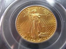 1990 Gold 1/2 Oz Eagle $25 Pcgs Label error Unc