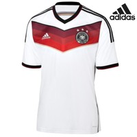 adidas DFB Home Deutschland  Heimtrikot WM 2014 in Brasilien weiß 3Sterne G87445