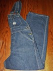 Men's Vintage Duck Head Denim Overalls 8709 Tag Size Removed Actual 31X30