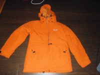 Jack Wolfskin orange Doppeljacke in der Größe XS