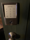 Schlage Encode Smart WiFi Deadbolt with Century Trim in Matte Black
