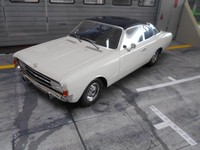 OPEL Rekord C Coupe 1966 weiss white 107047021 NEU Resin Minichamps 1:18