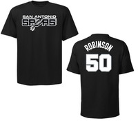 NBA Basketball Trikot/T-Shirt Name&Number SAN ANTONIO SPURS David Robinson #50