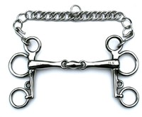 Pelham doppelt gebrochen kurze Anzüge 5cm Edeldstahl 12.5- 13.5.- 14.5cm