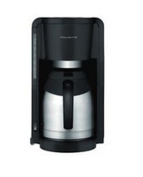 Rowenta Milano CT 3818 Schwarz/Edelstahl 10 Tassen Filter-Kaffeemaschine