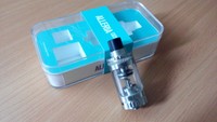 ►★★ Augvape Alleria RTA Verdampfer Selbstwickler 510 Akkuträger Silber OVP ★★◄