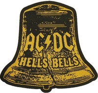 AC/DC AUFNÄHER / PATCH # 59 "HELLS BELLS"