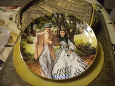 1939 gone with the wind golden anniversary plate home to tara clark gable plato