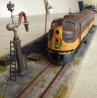 Life Like 8712 Proto 2000 E8/9 Loco No.8712 Illinois Central,USA/US mit Fehler