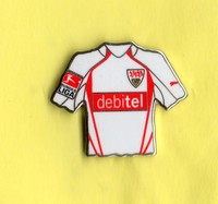 Pin TRIKOT  VFB STUTTGART   WEISS   2004-05   BL-PATCH