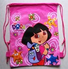 Dora the explorer swimming backpack boys girls school bag cartoon drawstring bag