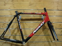 Fahrrad Rahmen Ridley X-Fire Cyclo-Cross Rahmenset Carbon sw-rot Rh:59cm