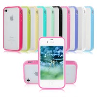 Für iPhone 4 4S 5 5S 6 4.7" Hülle Tasche Schutzhülle Case TPU Bumper Transparent