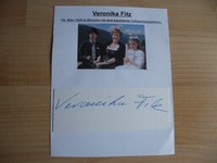 Veronika Fitz   TV   Originalautogramm.