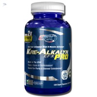 EFX Kre-Alkalyn PRO 2 x 120 Kapsel a.1200 mg Creatin Kapseln +Bonus 173,38€/1Kg