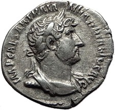 Hadrian 123AD Silver Rare Ancient Roman Coin Equality, conformity i58503