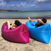 Tragbar Schnell Aufblasbar Lazy Air Bag Sofa Urlaubsreisen Liege Schlafsack