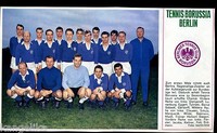 Tennis Borussia Berlin--Mannschaftsfoto--Fussball--Zeitungsausschnitt von 1967-