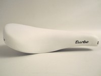 Selle Italia " turbo " 1980, weiss, Sattel, Rennrad, Singlespeed, Fixie, Vintage
