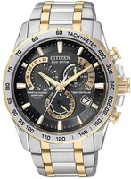 Citizen Eco-Drive   Chronograph Two-Tone Armbanduhr Herren   Watch AT4004-52E