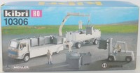 Kibri 10306 Mercedes Benz Entsorgungsfahrzeug Plastik-Modell-Bausatz 1:87 