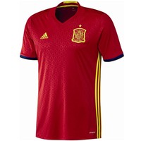 adidas FEF Home Spanien Heimtrikot EM 2016 rot [AA0850 AI4411]