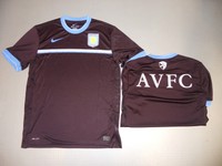 Pre Match Training Trikot Aston Villa Orig. 10/11 Nike Gr. XL